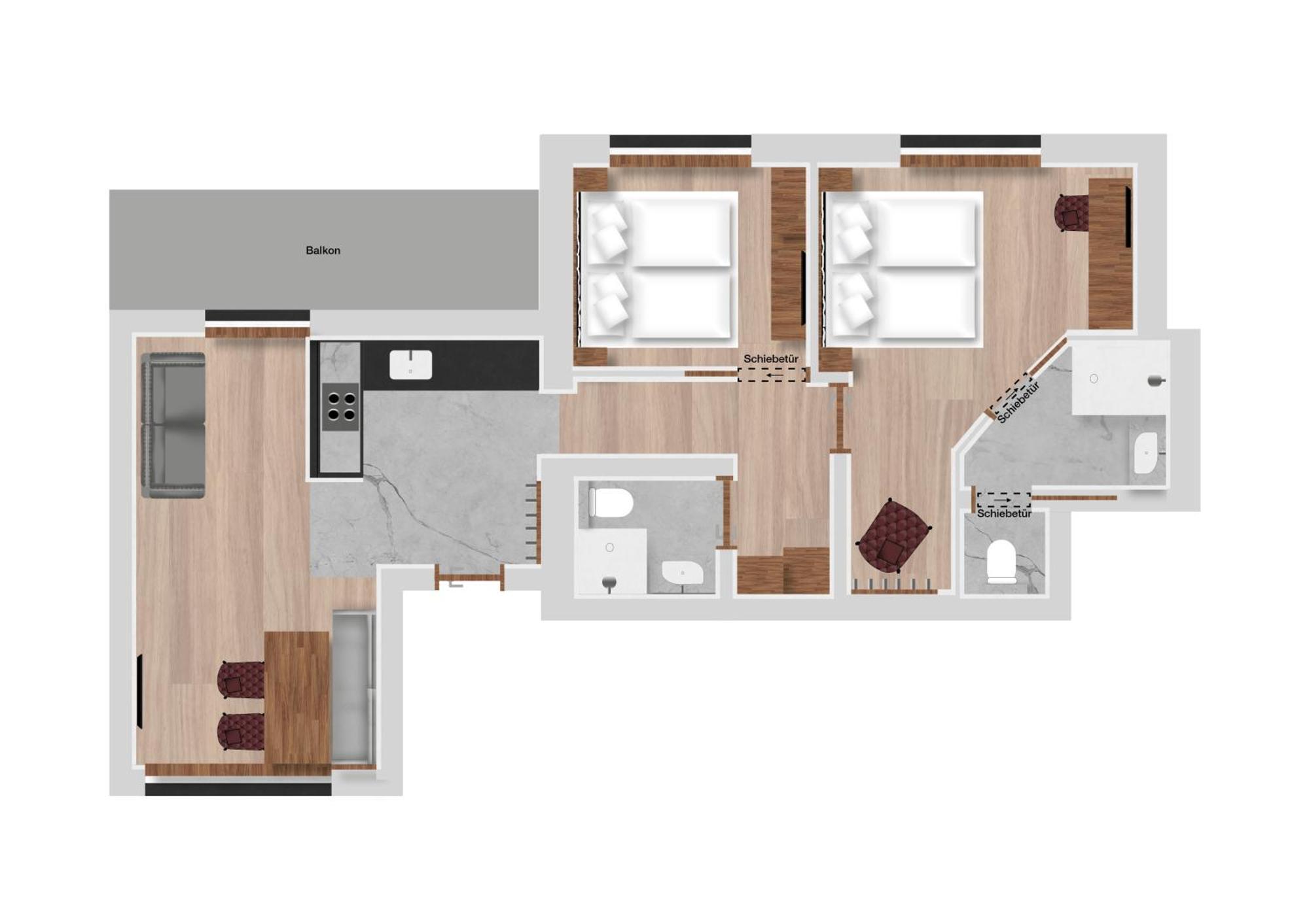 Hofgut Apartment & Lifestyle Resort Wagrain Ruang foto