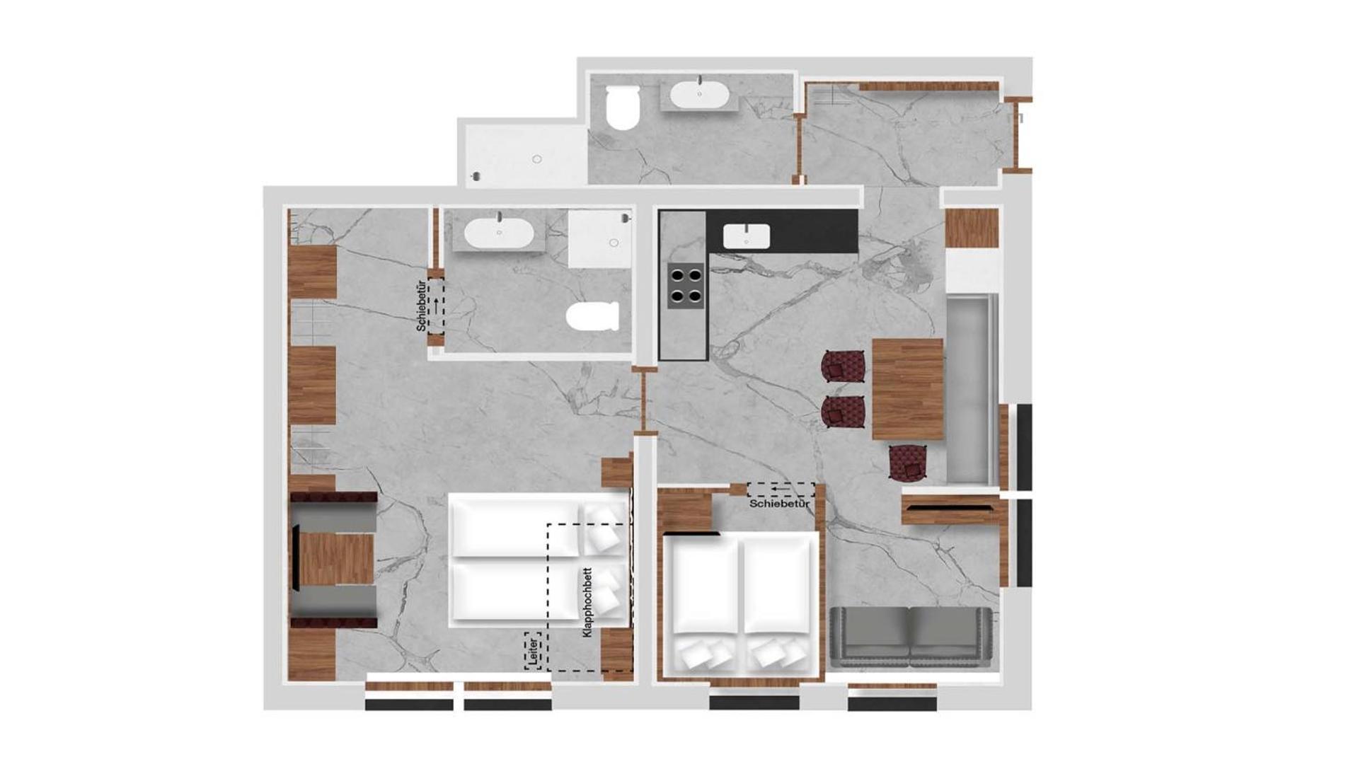 Hofgut Apartment & Lifestyle Resort Wagrain Ruang foto