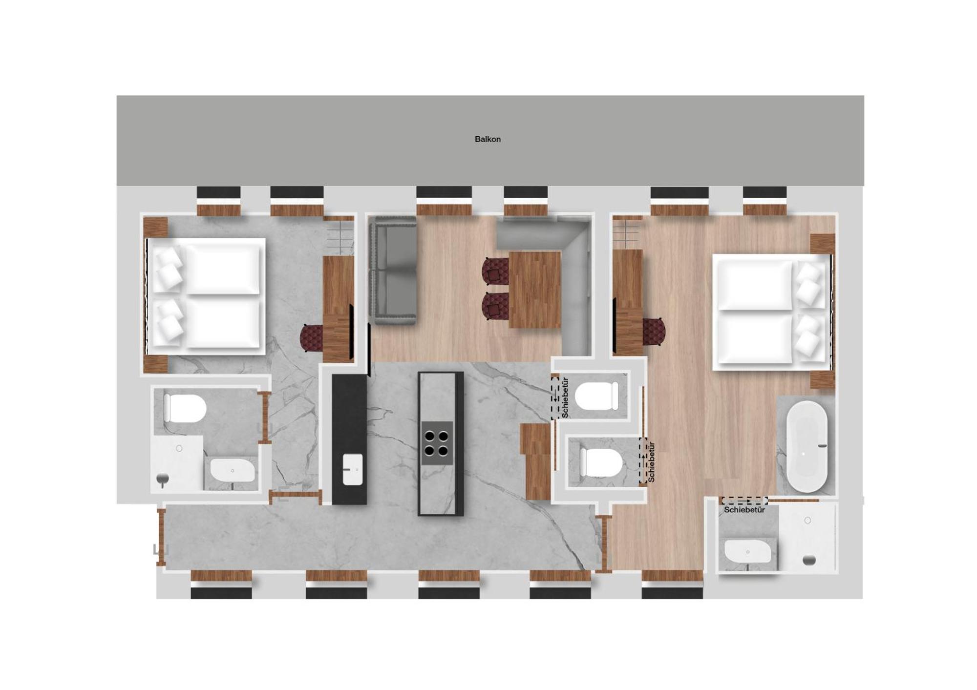 Hofgut Apartment & Lifestyle Resort Wagrain Ruang foto
